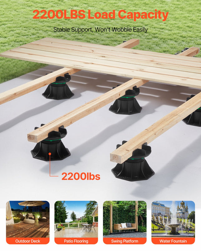 Terasos atramos VEVOR G1-J-J05, 997,9 kg apkrova