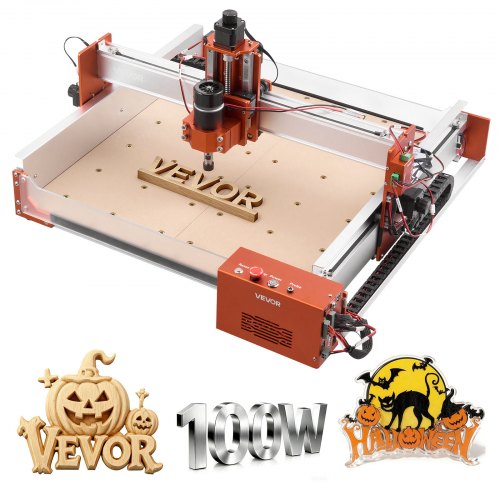 CNC frezavimo staklės VEVOR 4040PRO, 400 x 400 x 95 mm darbinis plotas