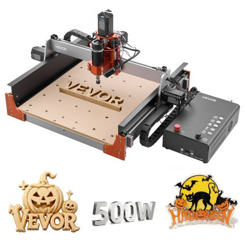 CNC frezavimo staklės VEVOR CN C4040-SS1, 500 W