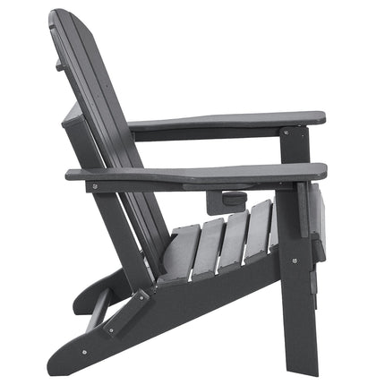 Adirondack tipo kėdės VEVOR SS401-GY-2P, 2 vnt. komplektas