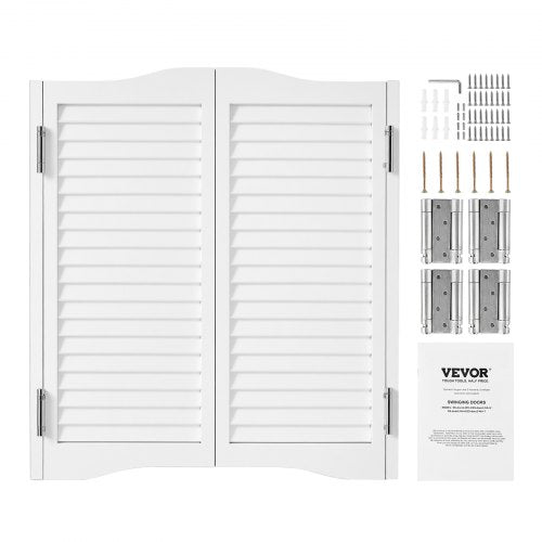 Švytuojančios baro durys VEVOR SS-door2-WH-4, 81,3 x 91,4 cm