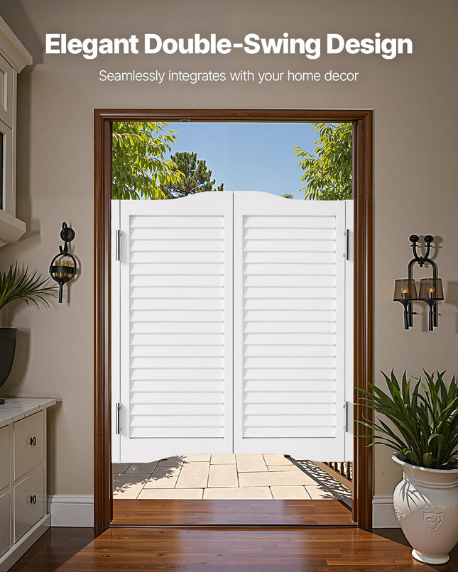 Švytuojančios baro durys VEVOR SS-door2-WH-4, 81,3 x 91,4 cm