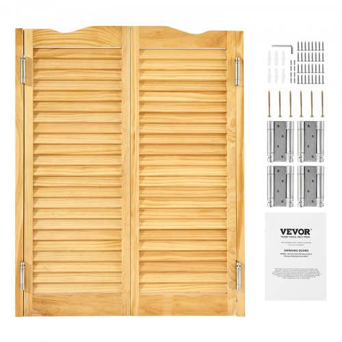 Varstomos kavinės durys VEVOR SS-door2-NA-6, 91,4 x 106,7 cm