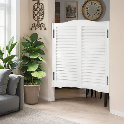 Varstomos kavinės durys VEVOR SS-door2-WH-7, 91,4 x 91,4 cm
