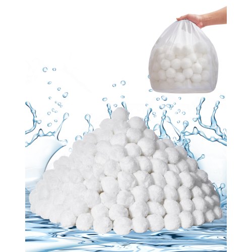 Baseino filtrų kamuoliukai VEVOR F7, 2 kg