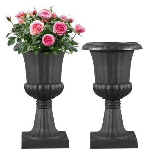 Plastikiniai vazonai-urnos VEVOR KD2983, 25 x 42 cm, 2 vnt.