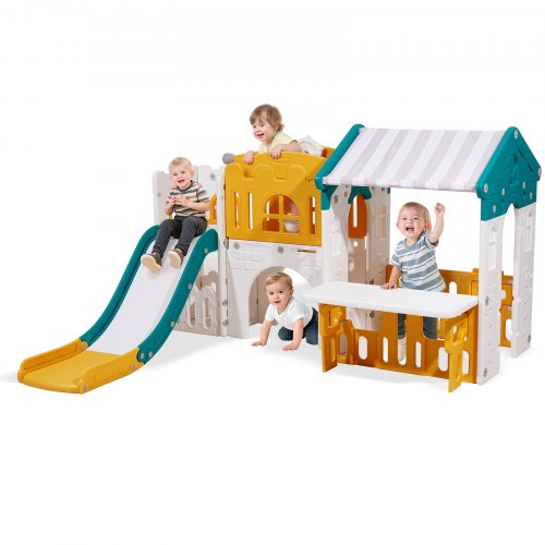 Lauko žaidimų namelis-aikštelė VEVOR LY-2889G, HDPE plastikas