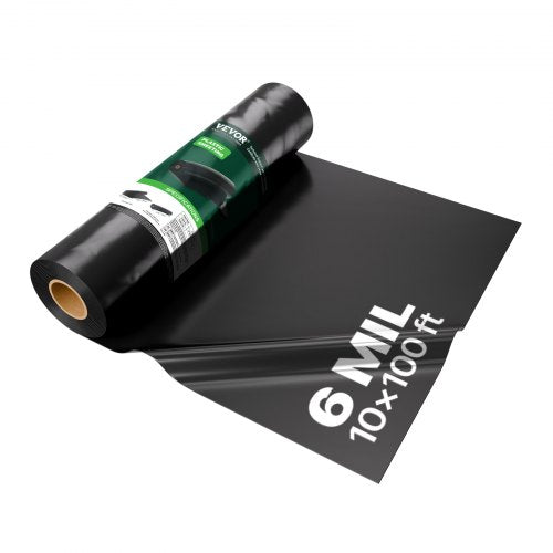 Polietileno plėvelė VEVOR YF10FT100FTB6MIL, 3,05 x 30,48 m