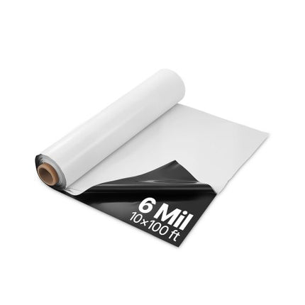 Polietileno plėvelė VEVOR YF10FT100FTBW6MIL, 3,05 x 30,48 m