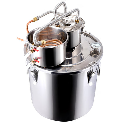Alkoholio distiliavimo aparatas VEVOR DTDB-50L-U, 50 l