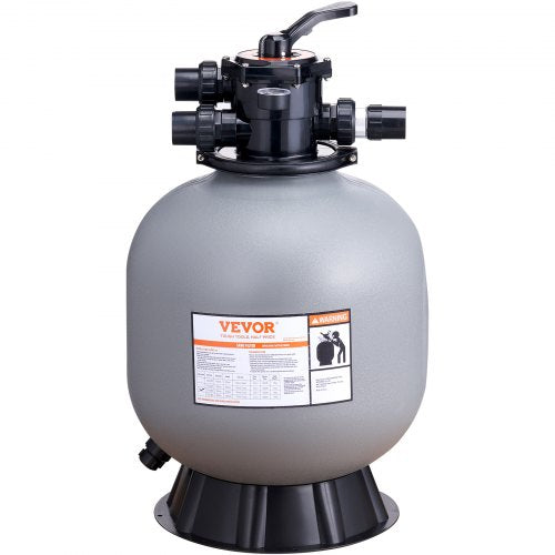 Smėlio filtras baseinui VEVOR 2504BX, 208 l/min našumas