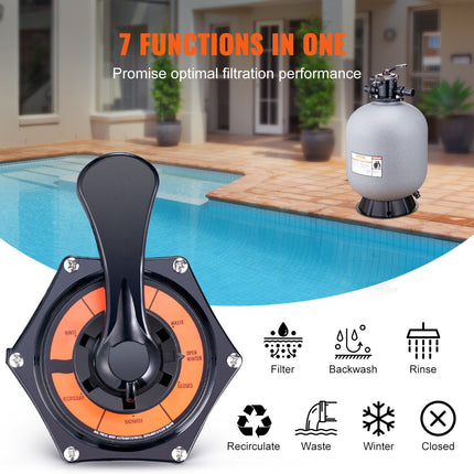 Smėlio filtras VEVOR 25053BX, 246 l/min.