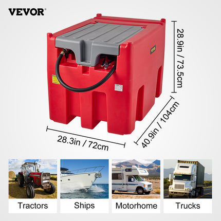 Mobili dyzelino talpa VEVOR YDIES4OOL-E, 439 l