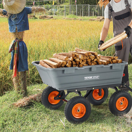 Sodo savivartis vežimėlis VEVOR TC4273, 544 kg keliamoji galia