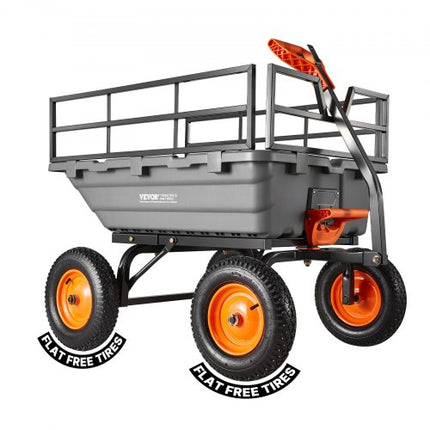 Sodo savivartis vežimėlis VEVOR TC4283, 680 kg