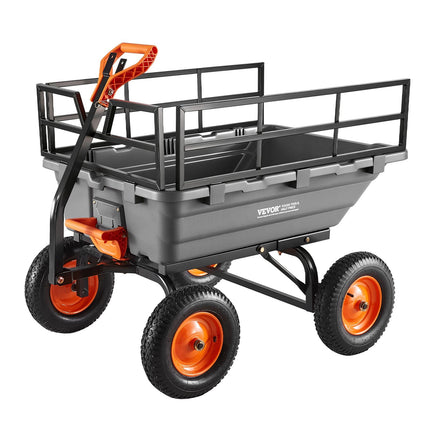 Sodo savivartis vežimėlis VEVOR TC4283, 680 kg