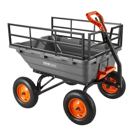 Sodo savivartis vežimėlis VEVOR TC4283, 680 kg
