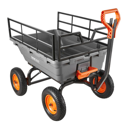 Sodo savivartis vežimėlis VEVOR TC4283, 680 kg