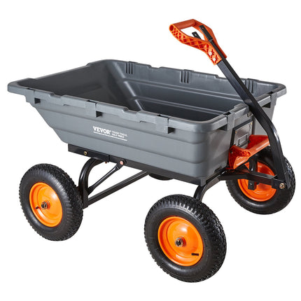 Sodo vežimėlis-savisvartis VEVOR TC4283A, 680 kg keliamoji galia