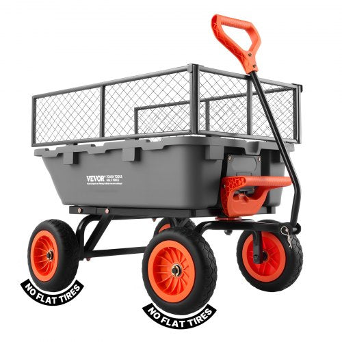 Sodo vežimėlis VEVOR TC4270C, 362 kg keliamoji galia