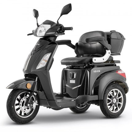 Elektrinis triratis motoroleris neįgaliesiems ir senjorams VEVOR VISTA-1, 1000W