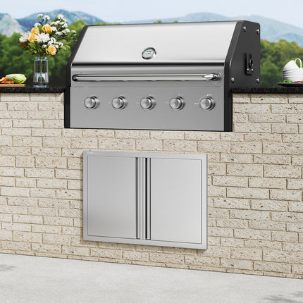 Lauko virtuvės durelės VEVOR BH-008, 774x532 mm