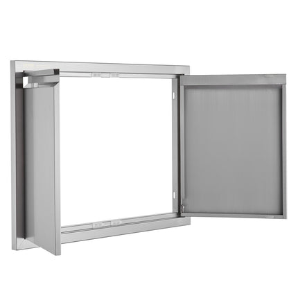 Lauko virtuvės durelės VEVOR BH-009, 762x532 mm