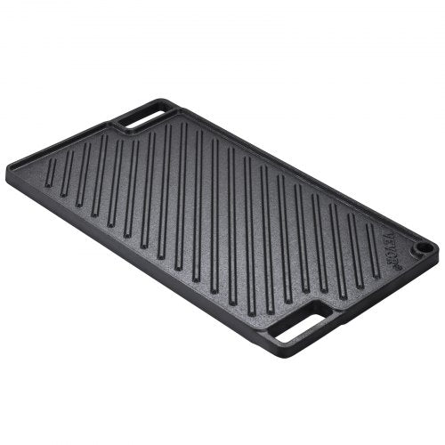 Dvipusė ketaus kepimo plokštė VEVOR GP46x26, 42,5 x 24,6 cm