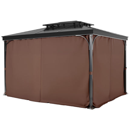 Pavėsinės užuolaidos VEVOR JDC-33CF, 3x3 m