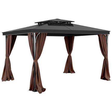 Pavėsinės užuolaidos VEVOR JDC-33CF, 3x3 m