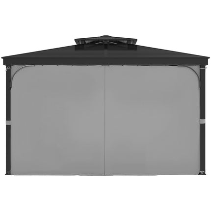 Pavėsinės užuolaidos VEVOR JDC-36GR, 3 x 3,6 m