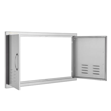 Lauko virtuvės durelės VEVOR BH-018, 914x534 mm