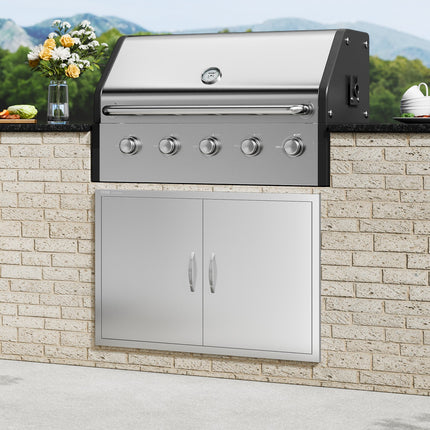 Lauko virtuvės durelės VEVOR BH-020, 990x660 mm