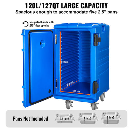Termoizoliacinis maisto konteineris VEVOR BW-90D, 120 L