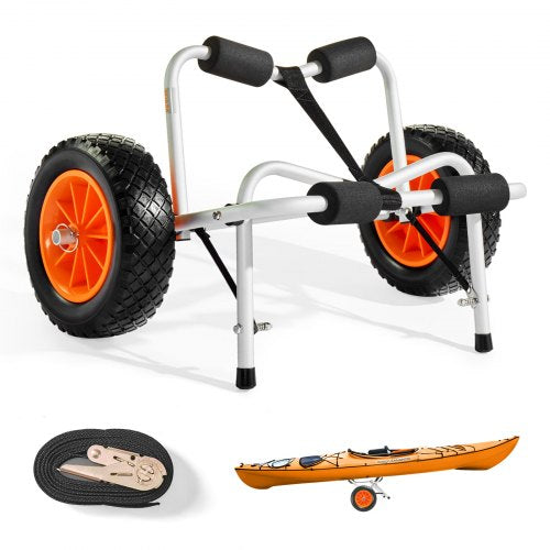 Baidarių ir kanojų vežimėlis VEVOR JH002, 113,4 kg keliamoji galia