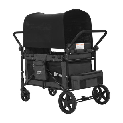Vežimėlis-vagonėlis keturiems vaikams VEVOR IM4seater-PS, 150 kg apkrova