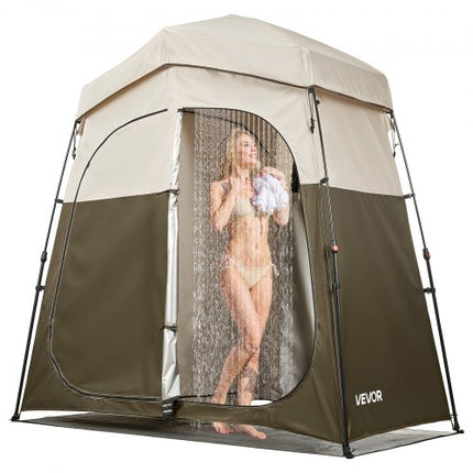 Kempingo dušo palapinė VEVOR YL-fold tent6, 2 skyrių