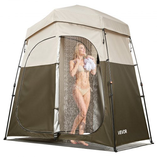 Kempingo dušo palapinė VEVOR YL-fold tent6, 2 skyrių