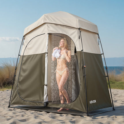 Kempingo dušo palapinė VEVOR YL-fold tent6, 2 skyrių