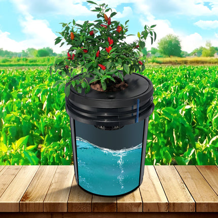 Hidroponinė auginimo sistema VEVOR EHW0004C, 4 talpos po 20 l