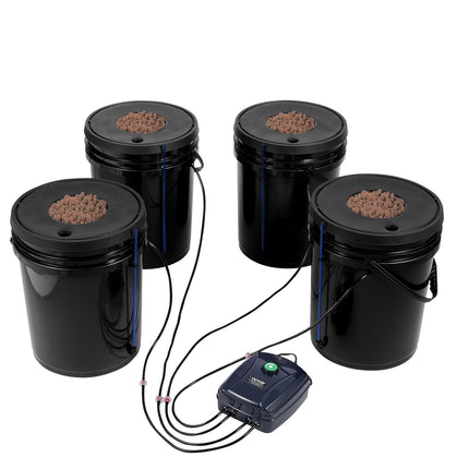 Hidroponinė auginimo sistema VEVOR EHW0004C, 4 talpos po 20 l