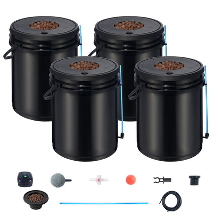 Hidroponinė auginimo sistema VEVOR EHW0004C, 4 talpos po 20 l
