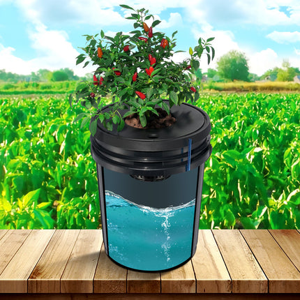 Hidroponinė auginimo sistema VEVOR EHW0008C, 8 talpos po 20 l