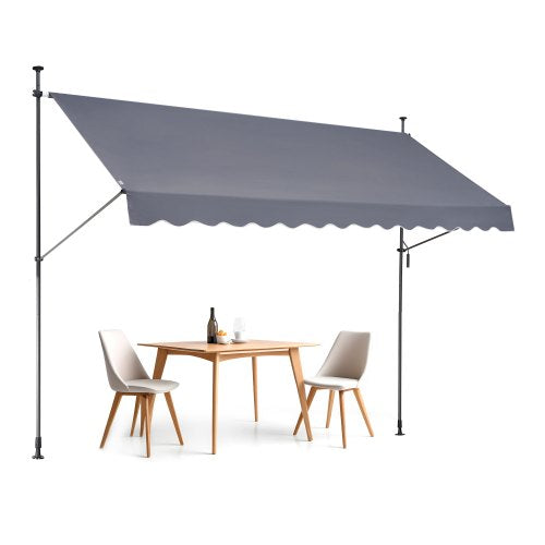 Ištraukiama terasos markizė VEVOR SDA350120-1, 350 x 120 cm