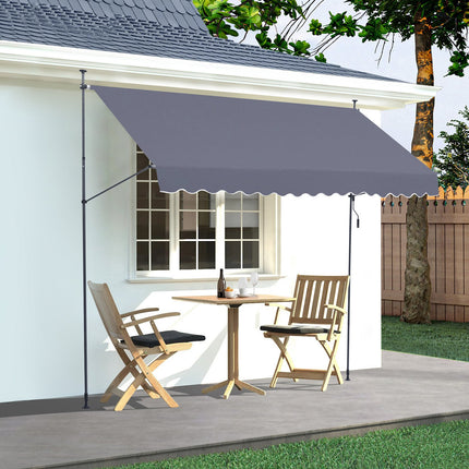 Ištraukiama markizė VEVOR SDA400120-1, 400 x 120 cm