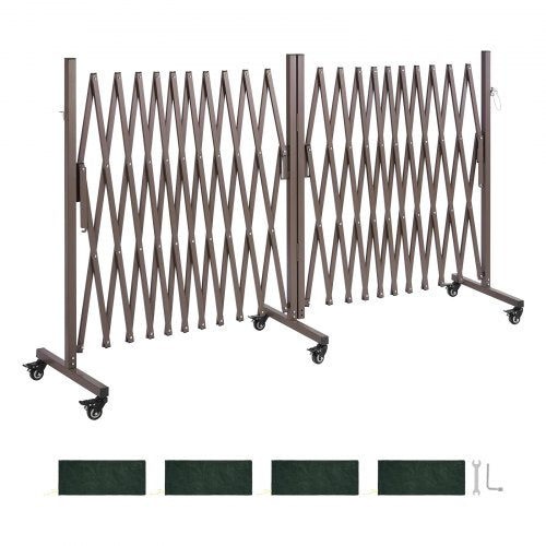 Išplečiamas apsauginis barjeras VEVOR XSJ-S-0009, 8,18 m