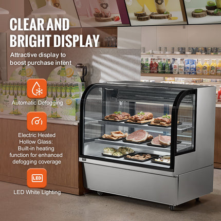 Šaldoma vitrina VEVOR GN-1200R2, 505 l talpa