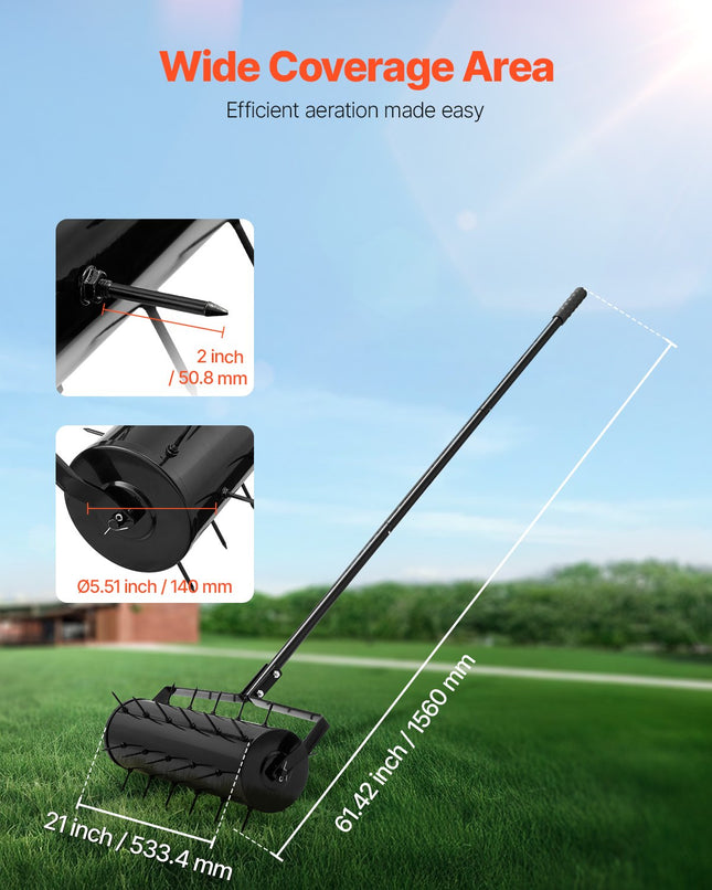 Vejos aeratorius VEVOR LA46New-SYT, 53 cm pločio