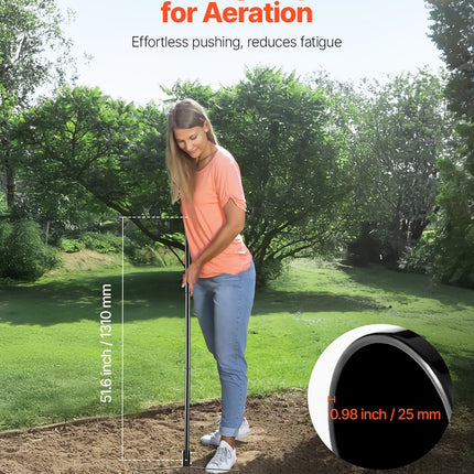 Vejos aeratorius VEVOR LA46New-SYT, 53 cm pločio