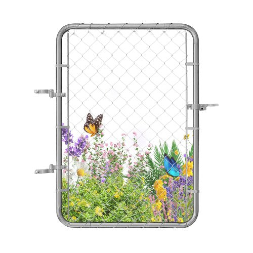 Tinklinės tvoros varteliai VEVOR HXGATE-001, 81 x 117 cm